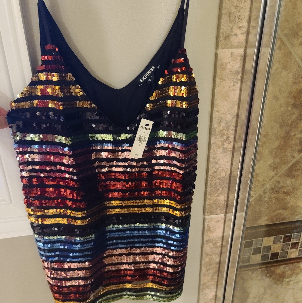 Sequin Cami